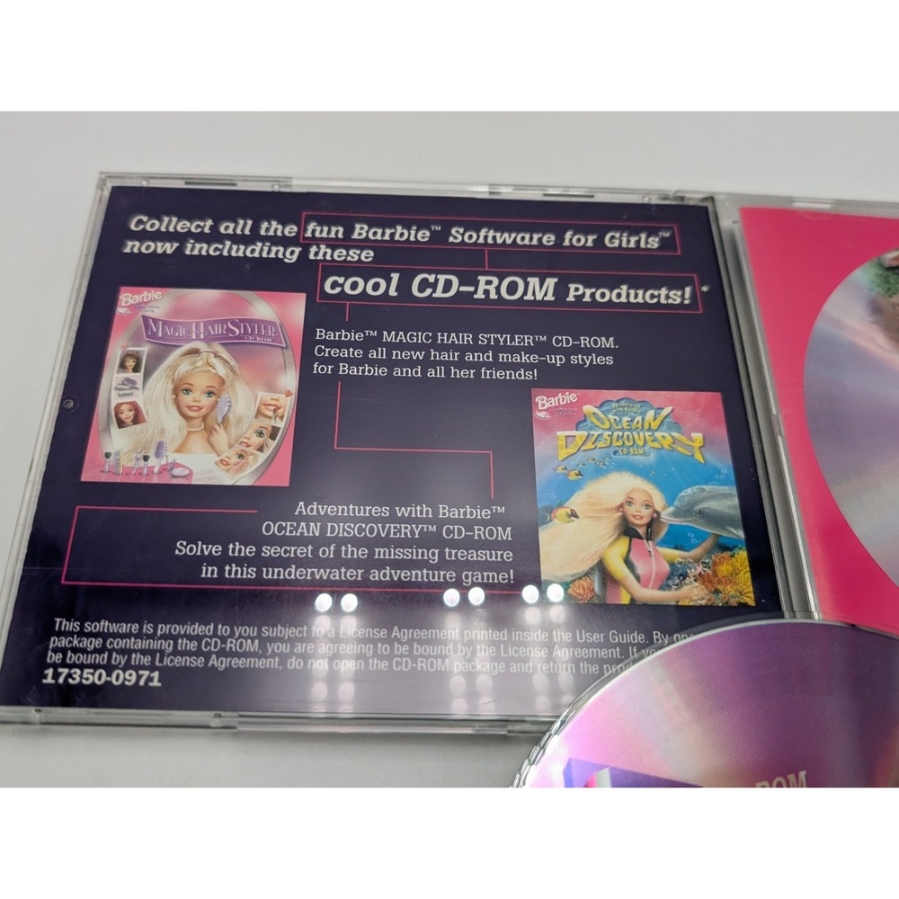 Barbie Talk With Me Interactive CD-ROM Only - Picture 3 of 5